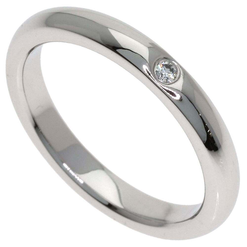 TIFFANY Silver Diamond Ring
